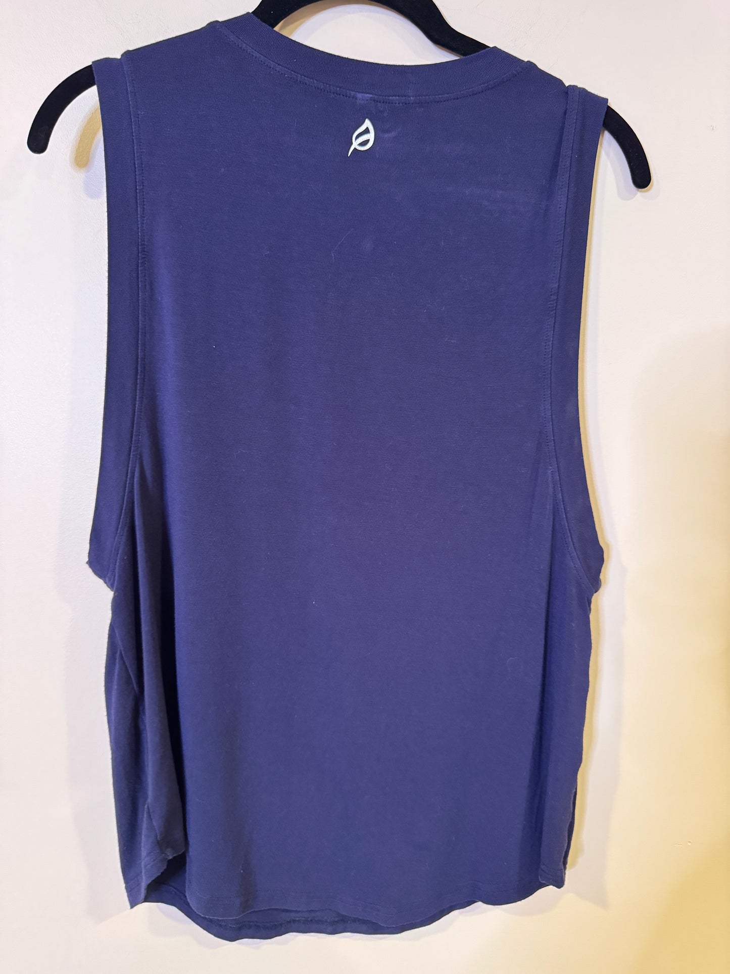 navy muscle tank - small