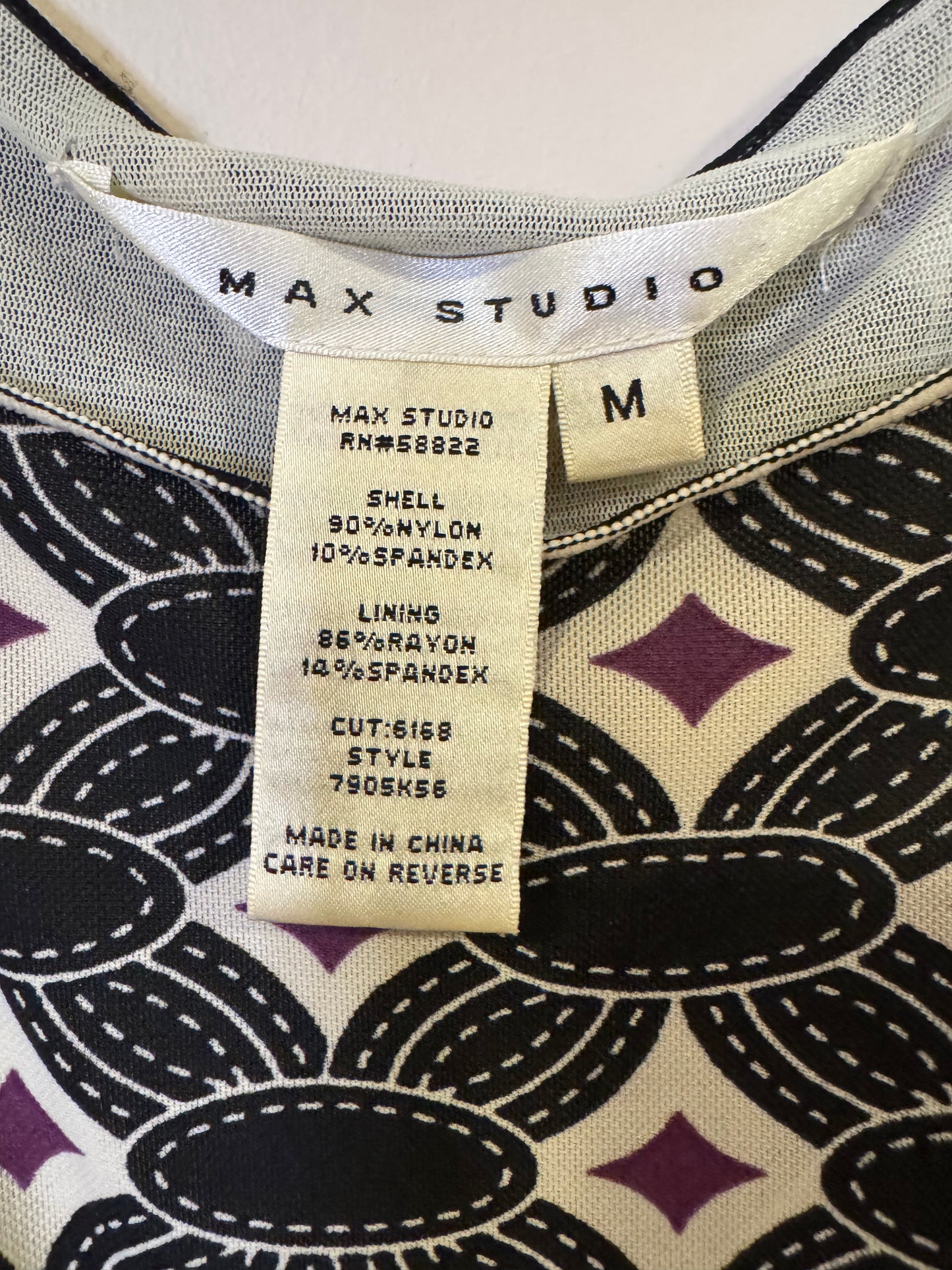 Max Studio retro dress - medium