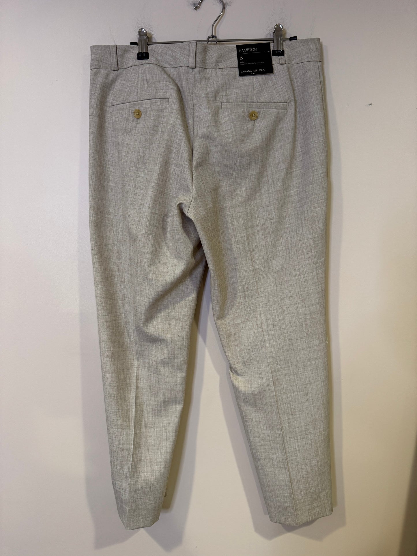 Banana Republic Hampton trouser - size 8 NWT