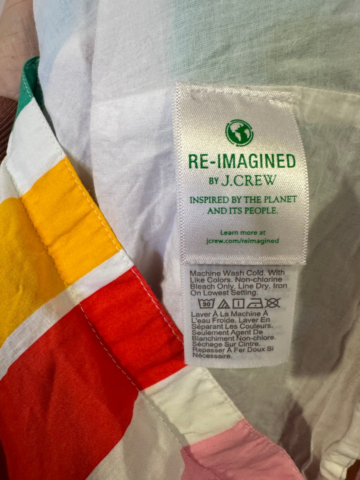 J Crew striped dress - size 6