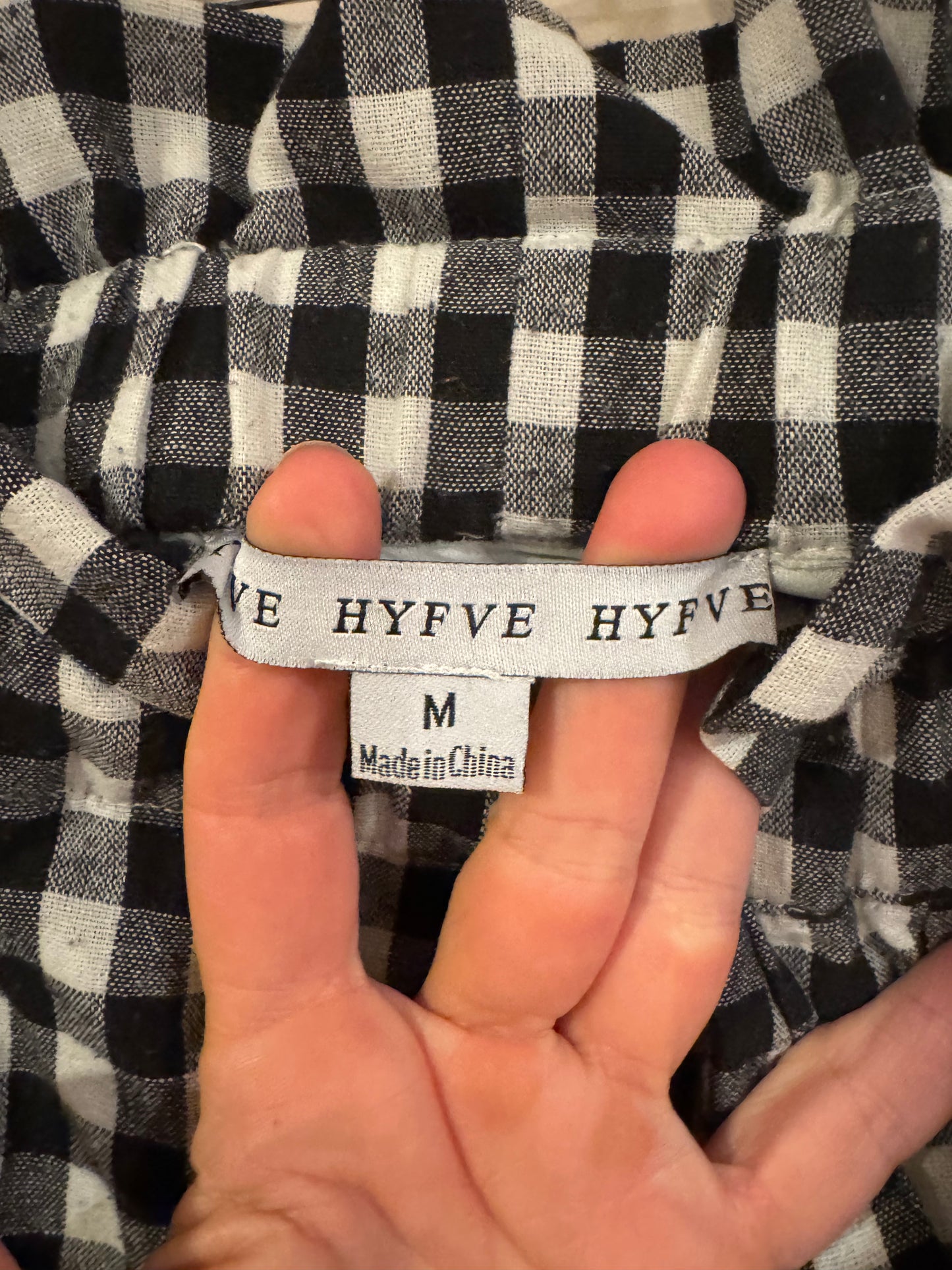buffalo check short - medium