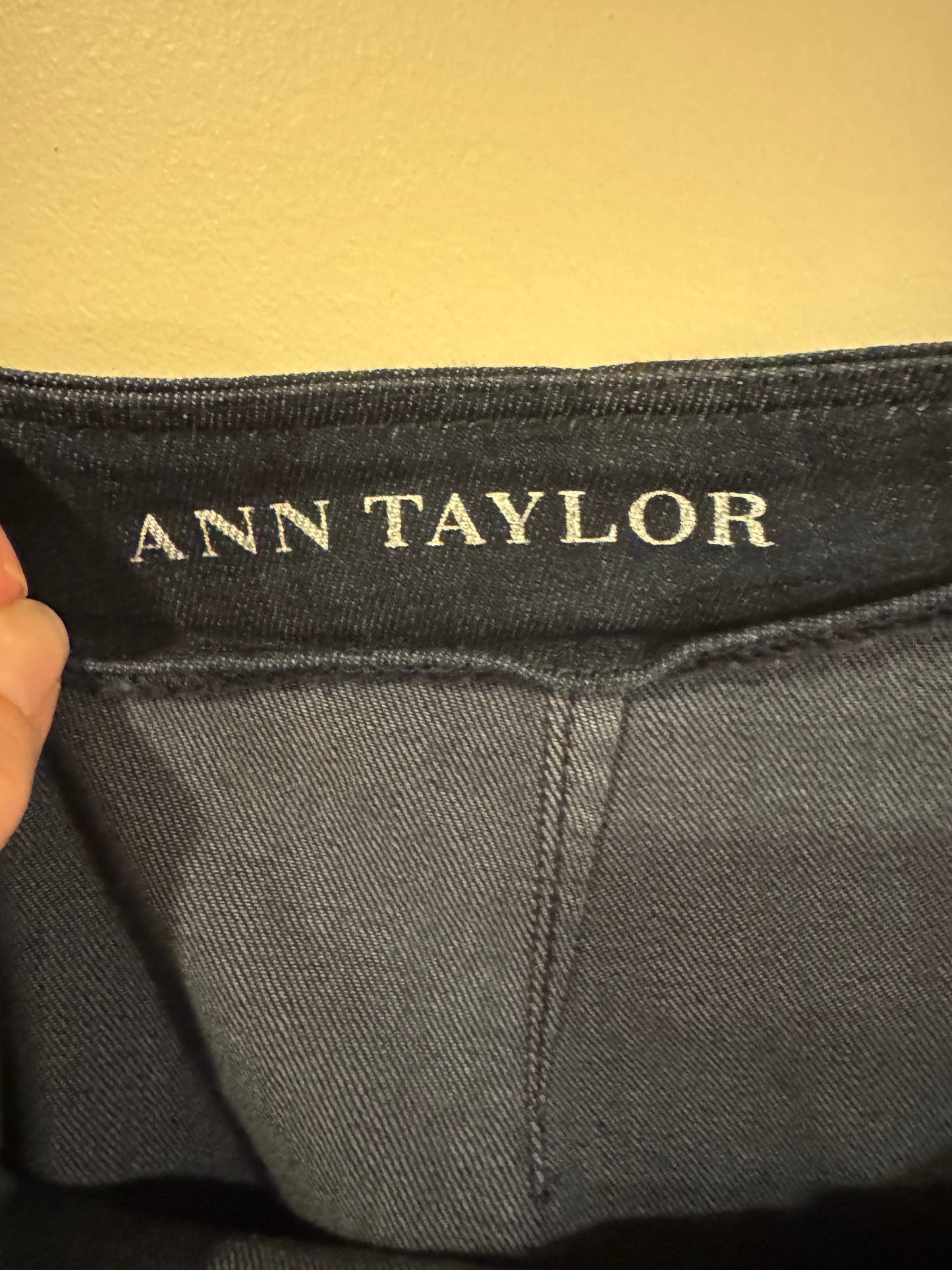 dark denim mini - size 4