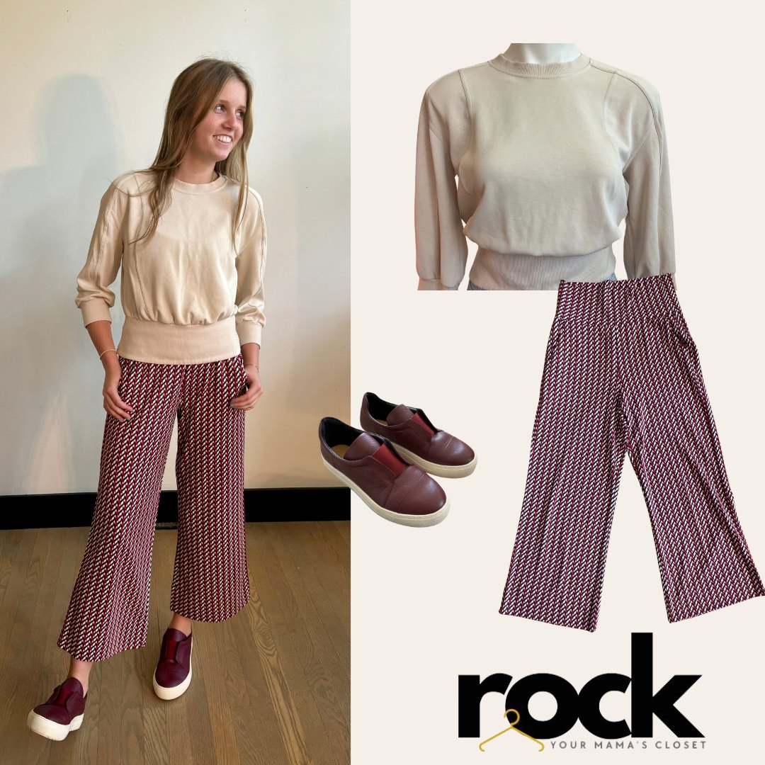 Kelly Wide Leg Pant - small