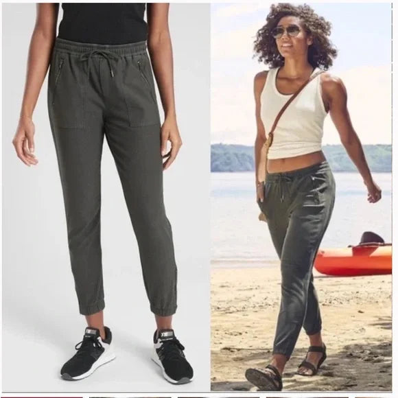 Athleta Fallalon grey jogger - size 6