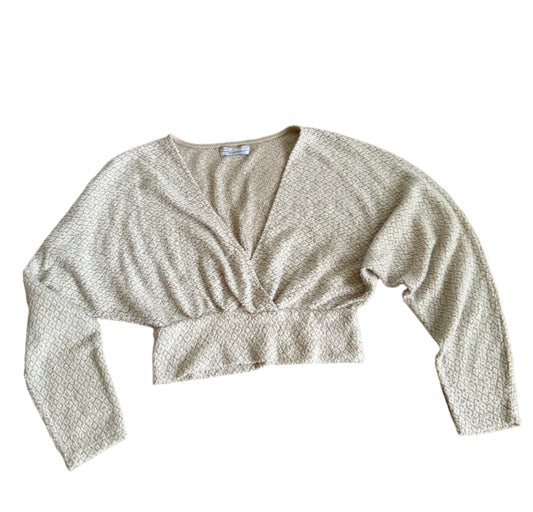 urban outfitters cropped shirt - medium