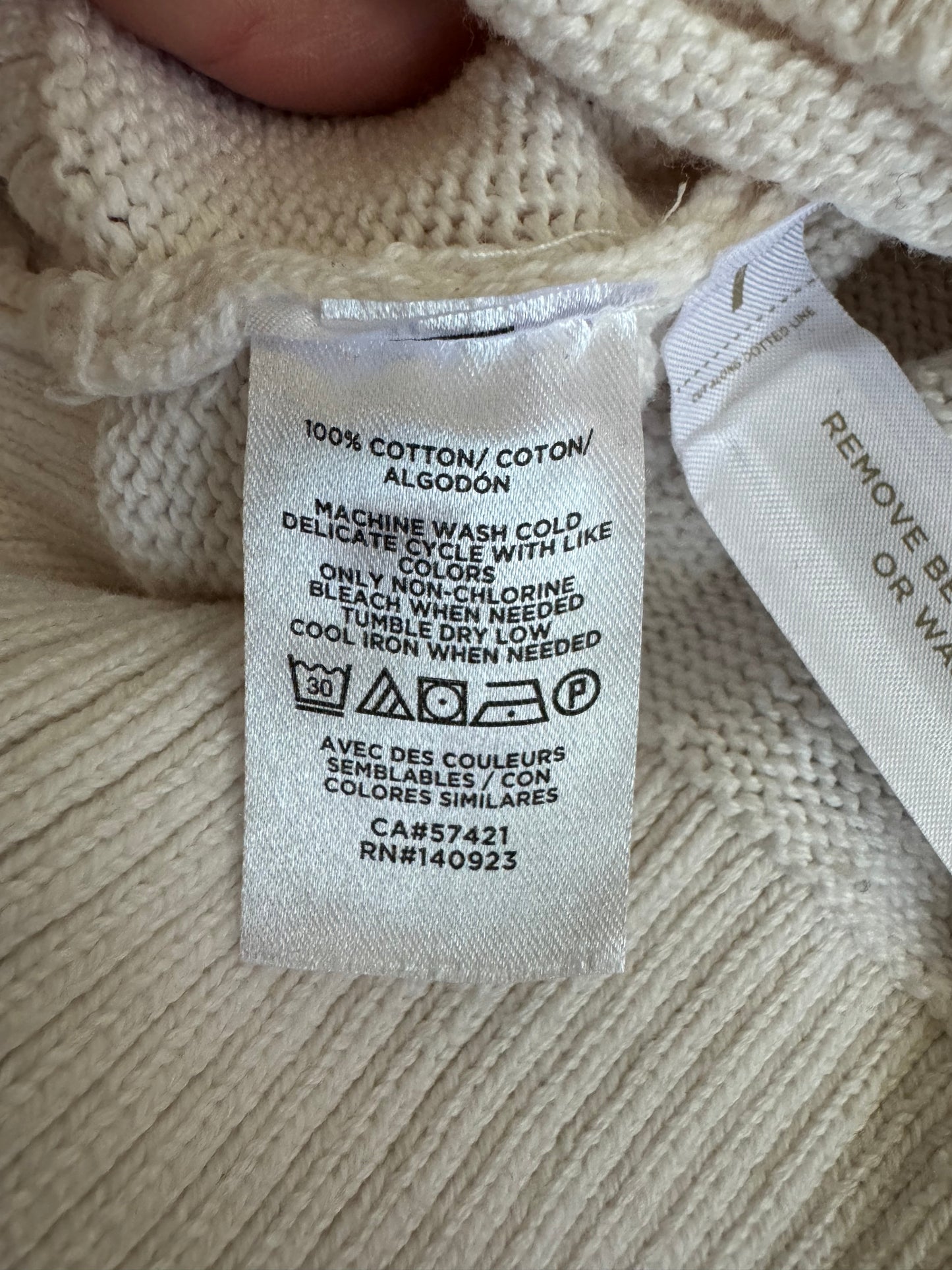 Loft cream cardigan - XS