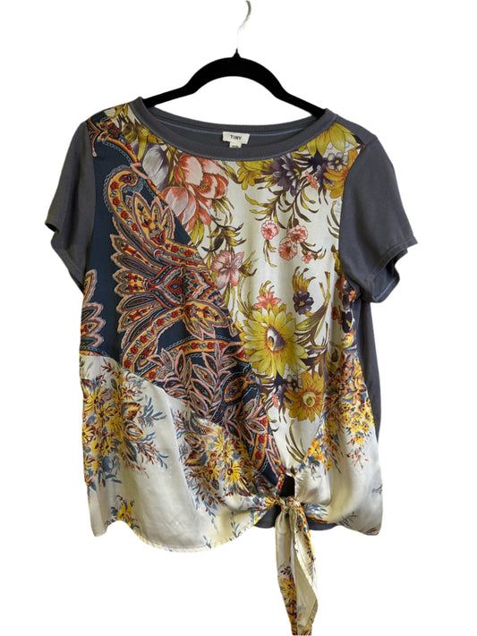 Anthropologie floral shirt - xs