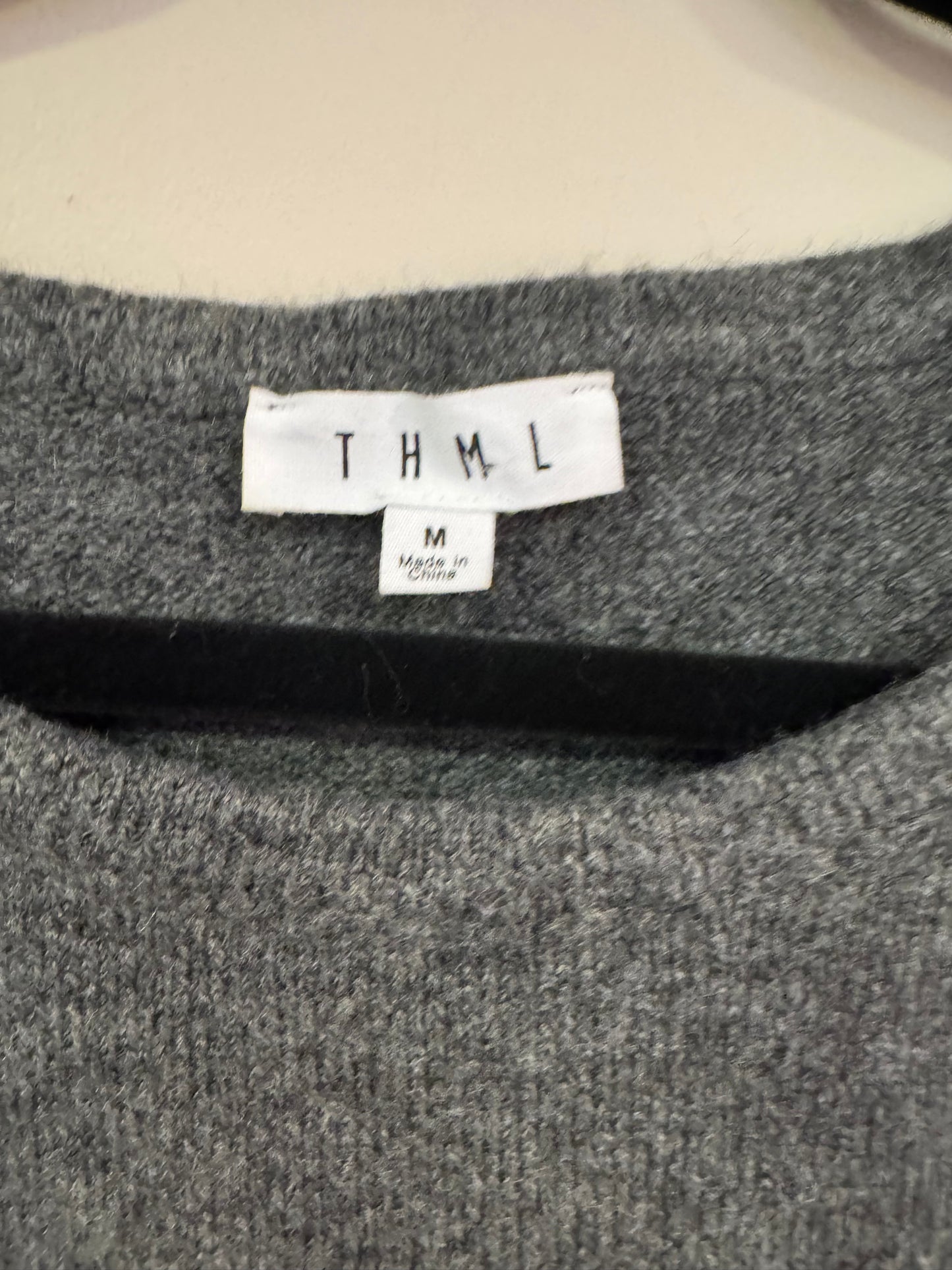 grey sweater - medium