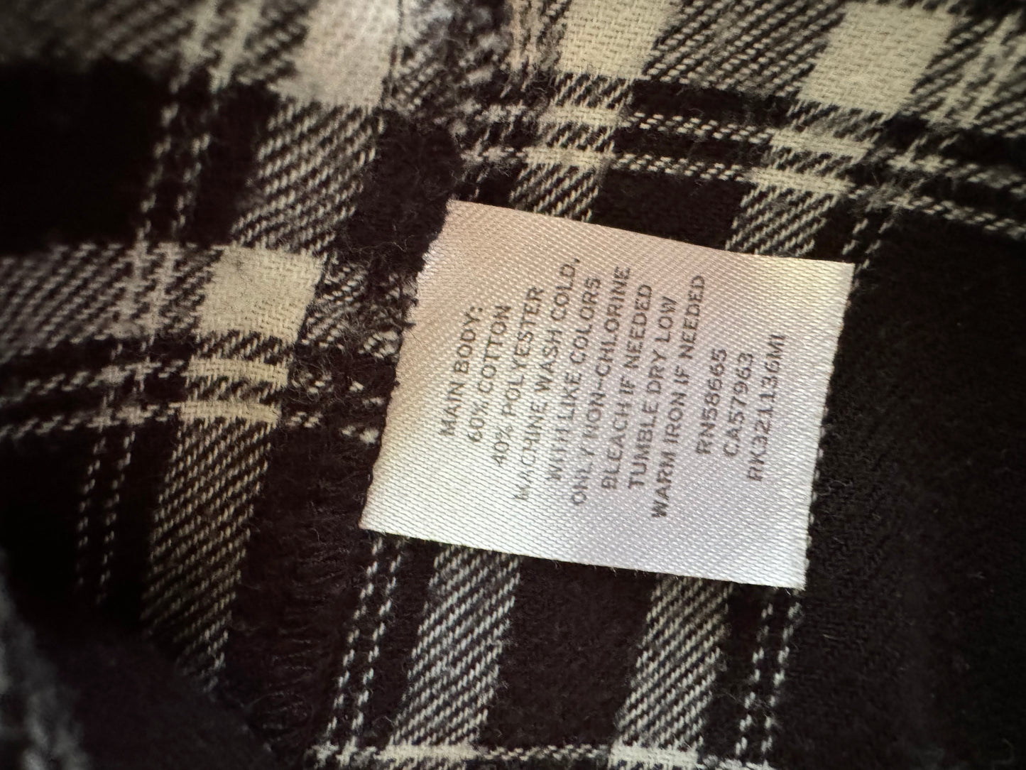 Free press flannel - XS