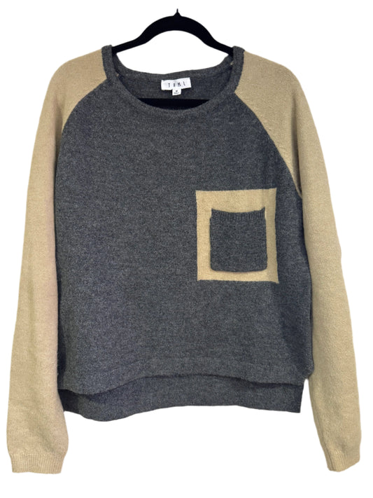 grey sweater - medium