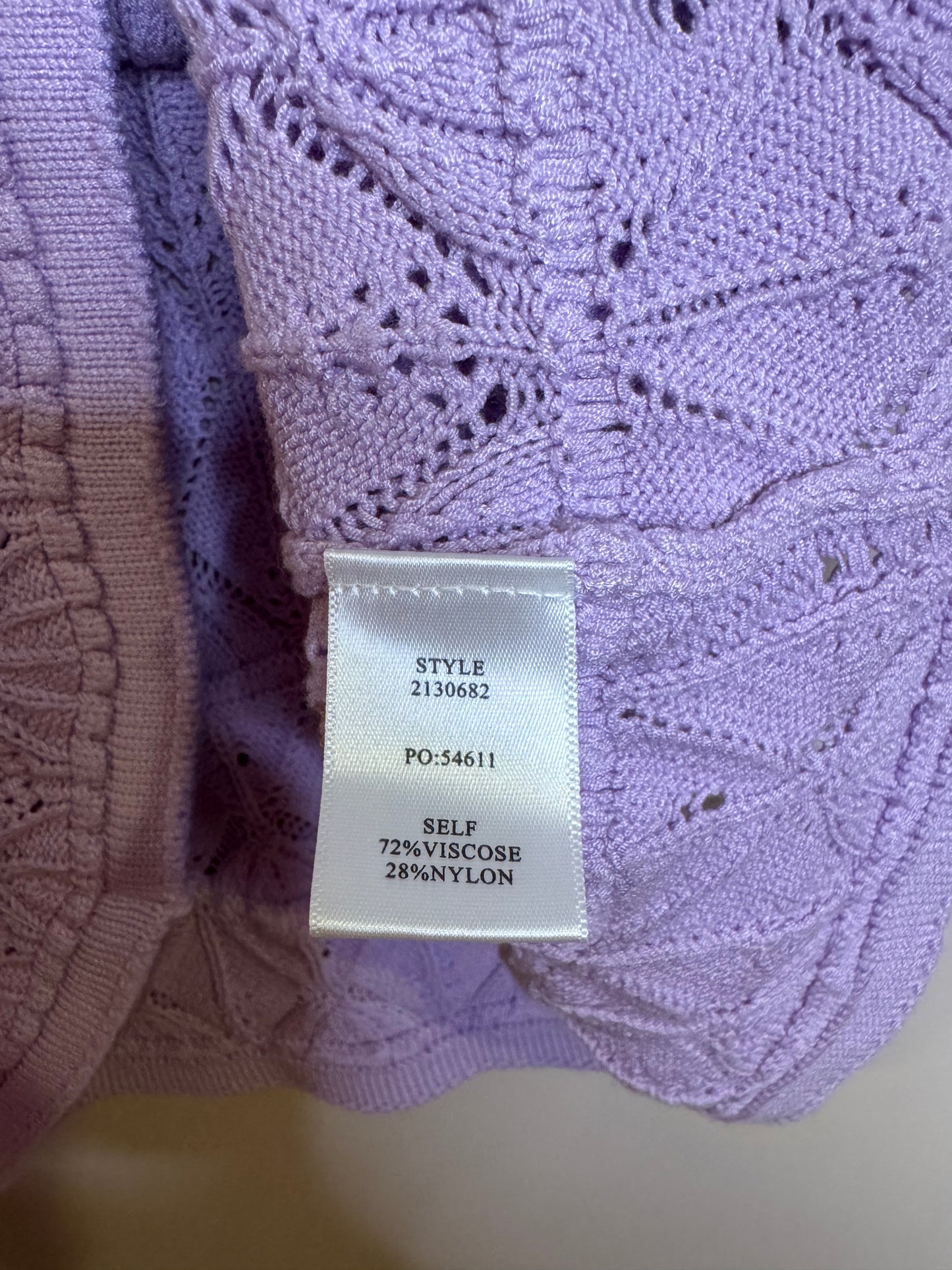 Anthropologie lavender vest - medium
