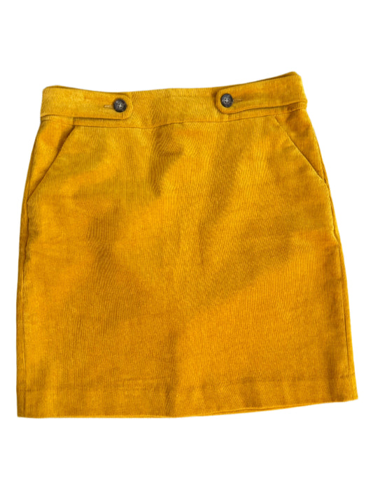 corduroy mini skirt - size 2