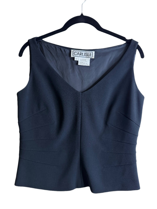 black dress top - size 8