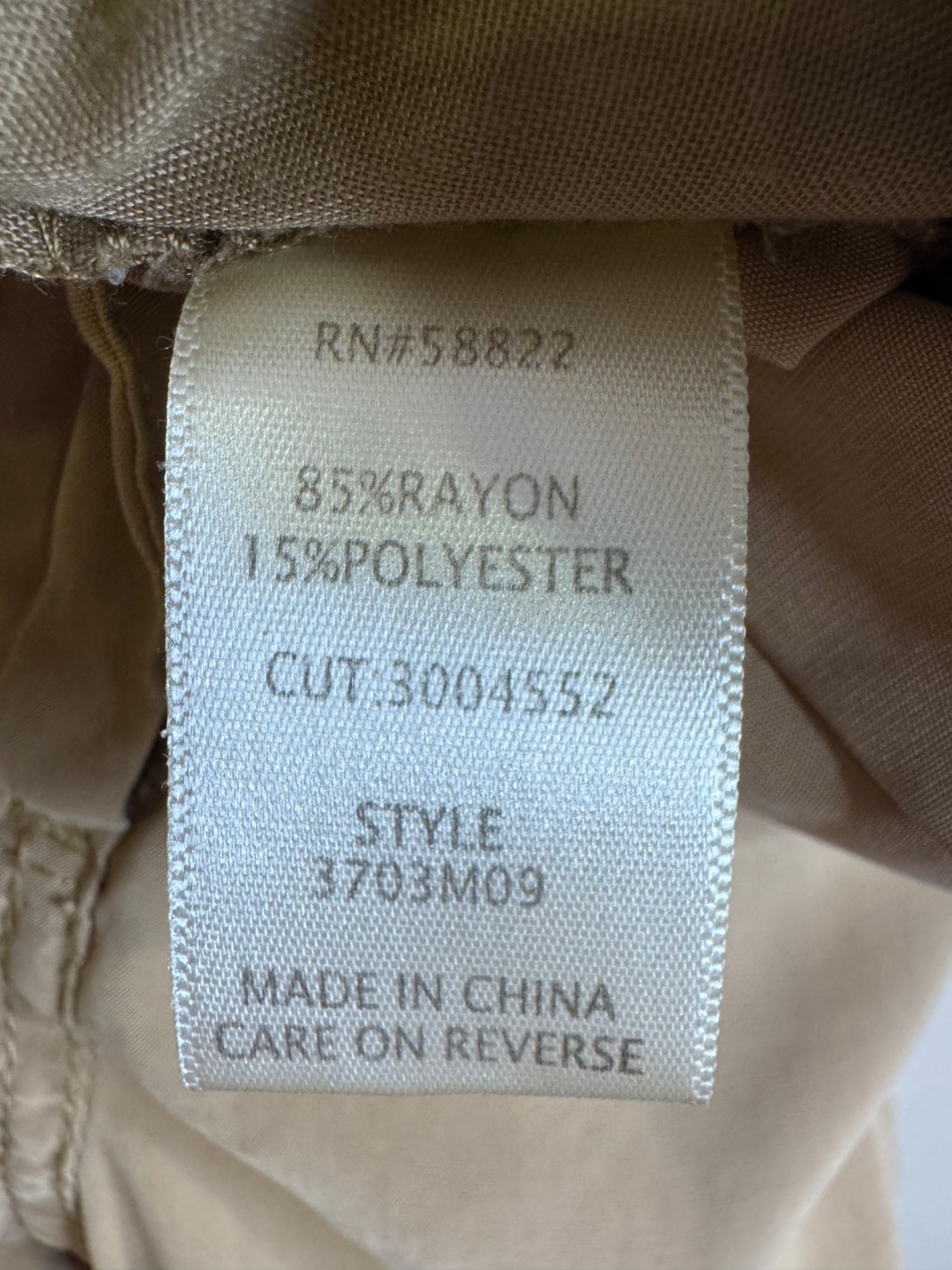 lightweight cargo - size 8