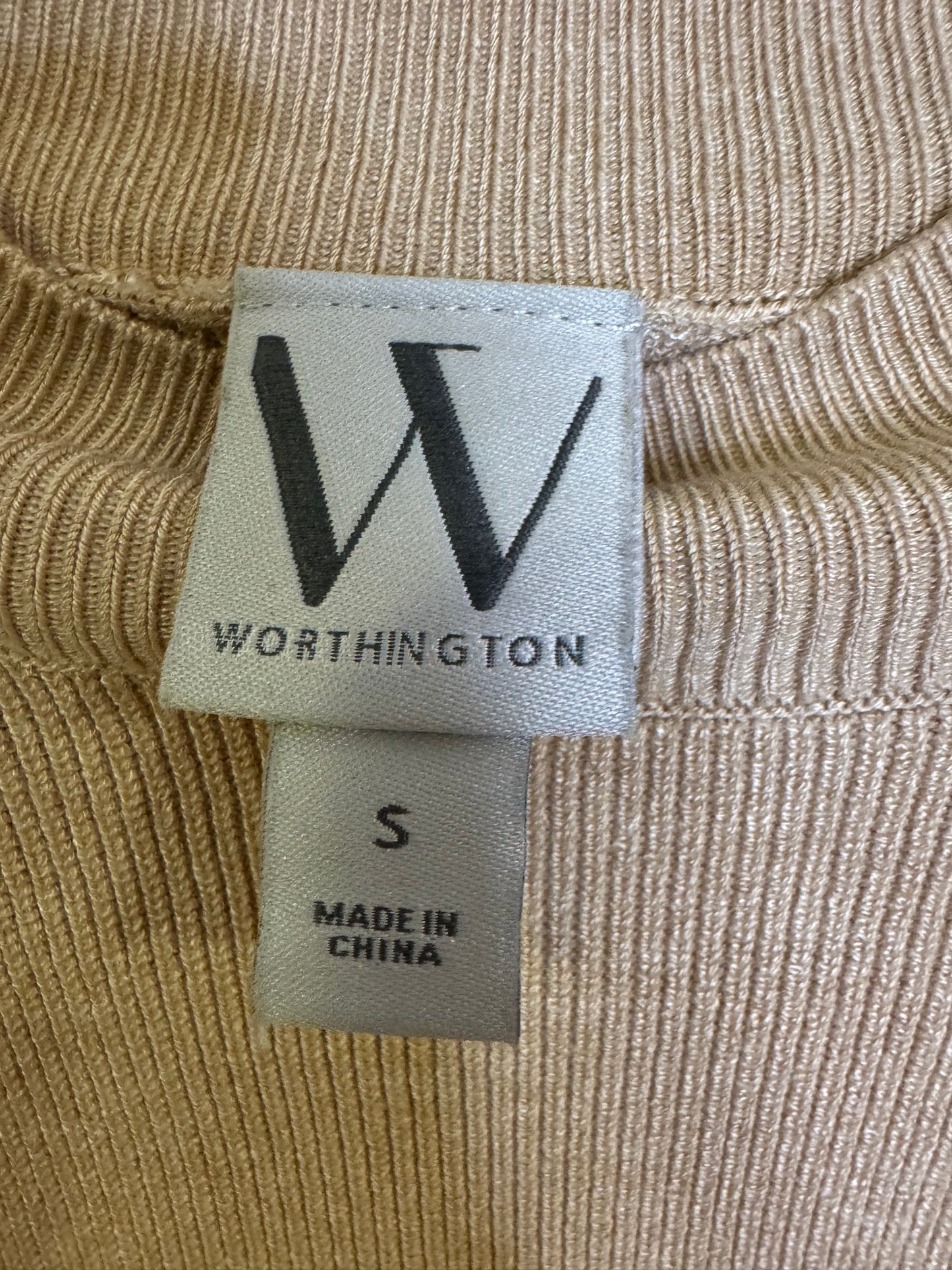 Worthington cap sleeve sweater - small