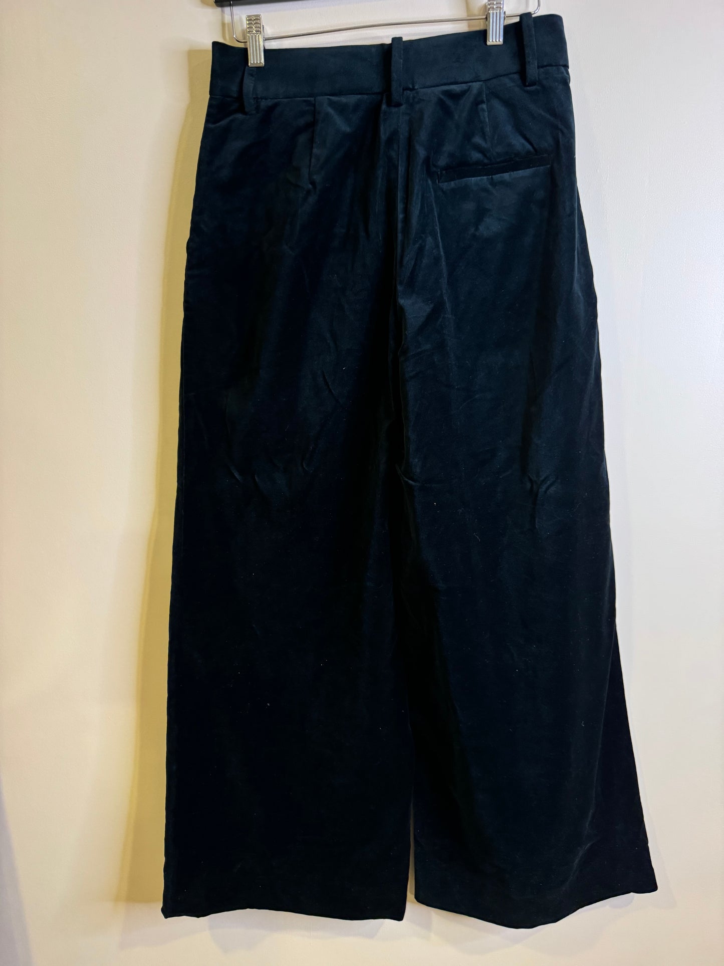 velvet wide leg trouser NWT - size 4