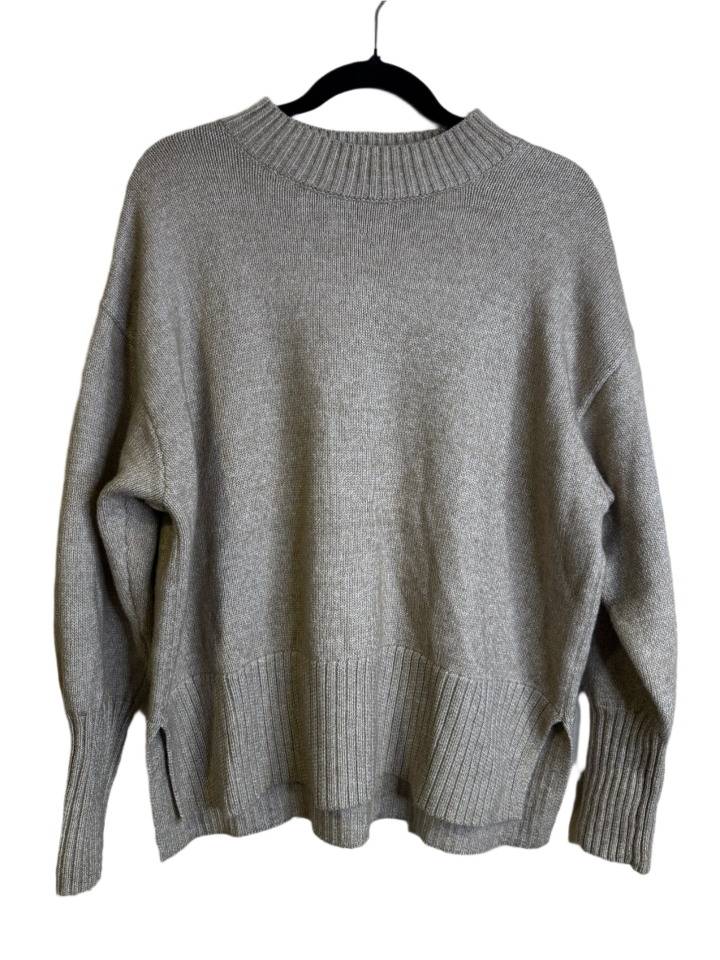 oversized tan sweater - medium