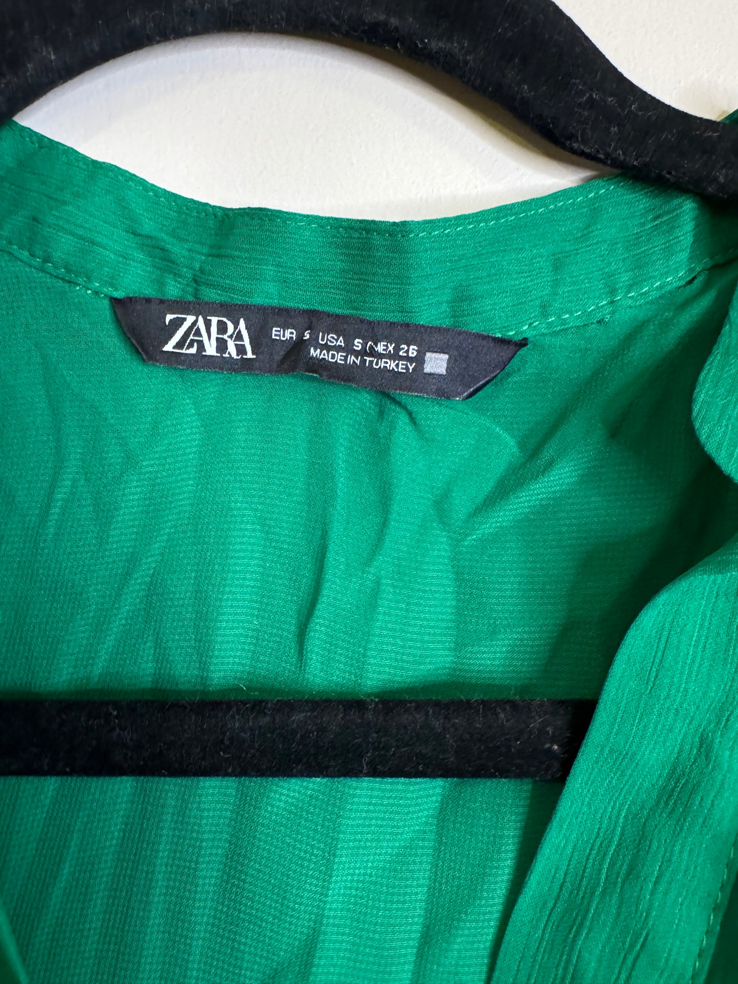 Zara pleated dress - small