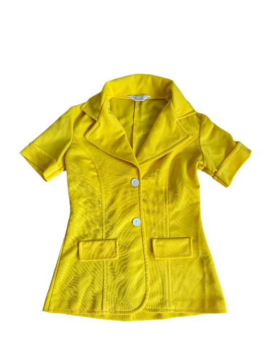 vintage yellow shirt