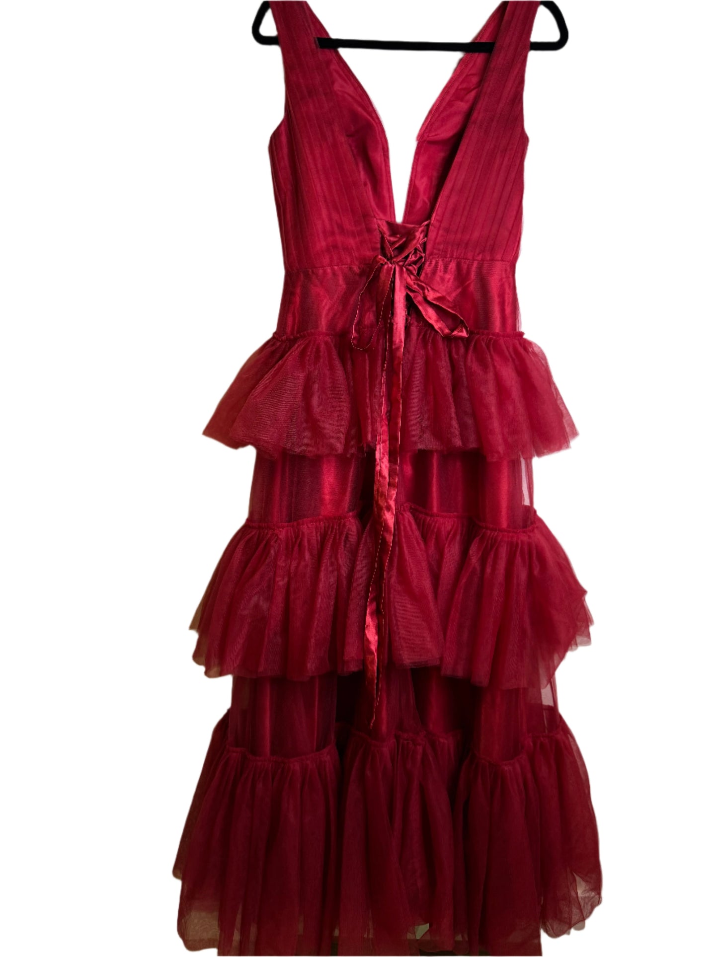gorgeous red dress - size 6