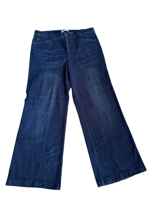 j. jill wide leg denim - size 16