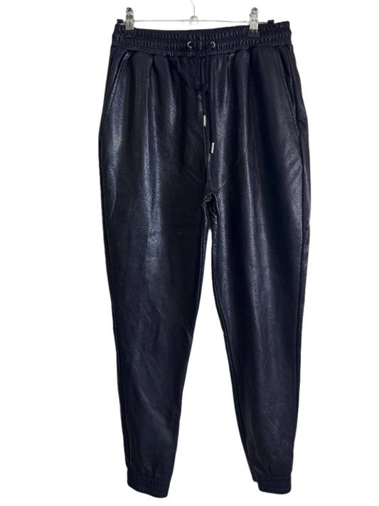 Anthropologie leather jogger - size xs