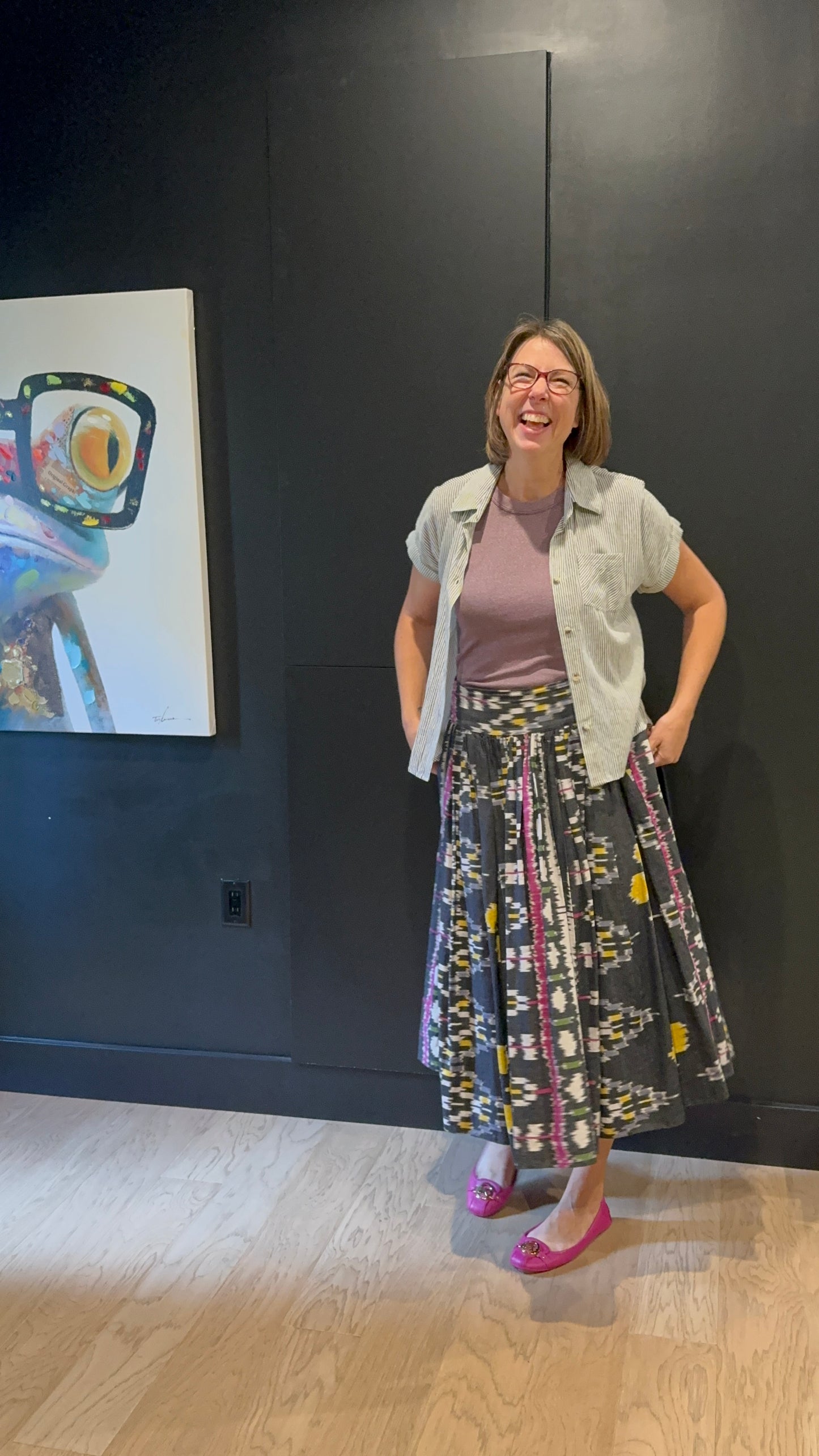 calypso ikat skirt - medium