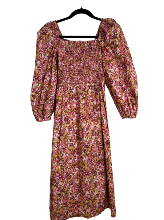 J Crew smocked dress - xs