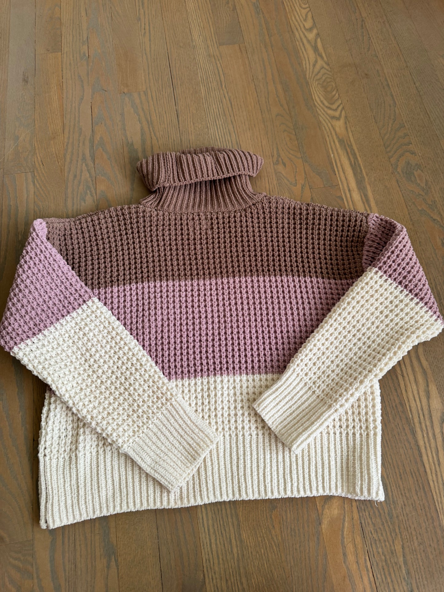 "Neapolitan" striped sweater - Medium