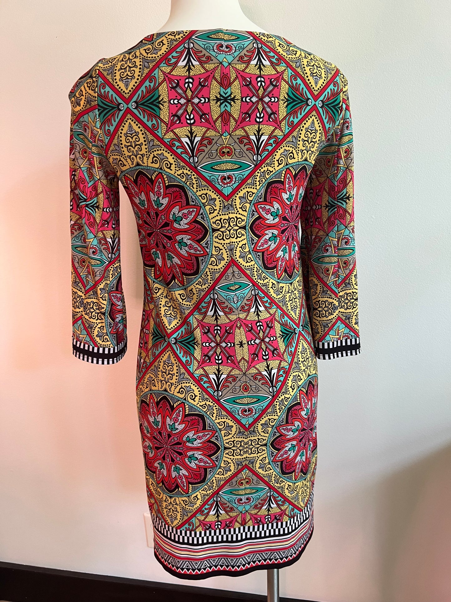 Colorful Tunic Dress - size 2