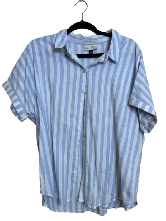 striped top NWT - large