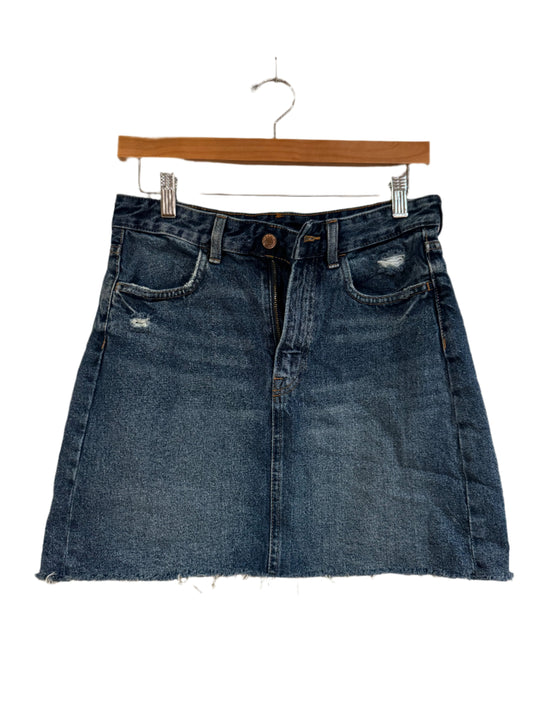 denim mini skirt - size 6