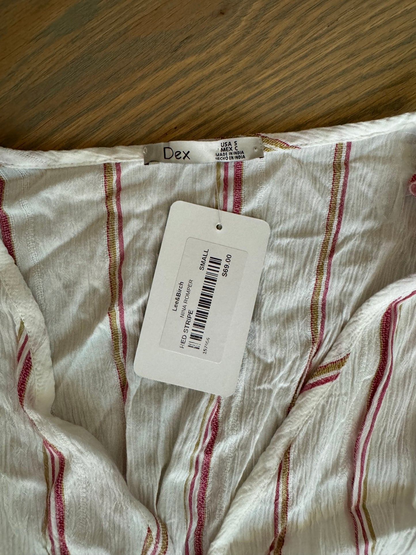 Dex Nina Romper NWT - small