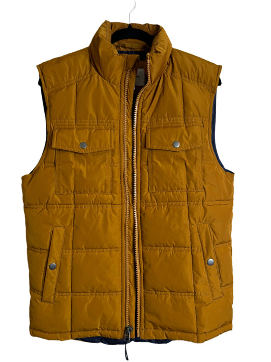 Dark tan vest - small