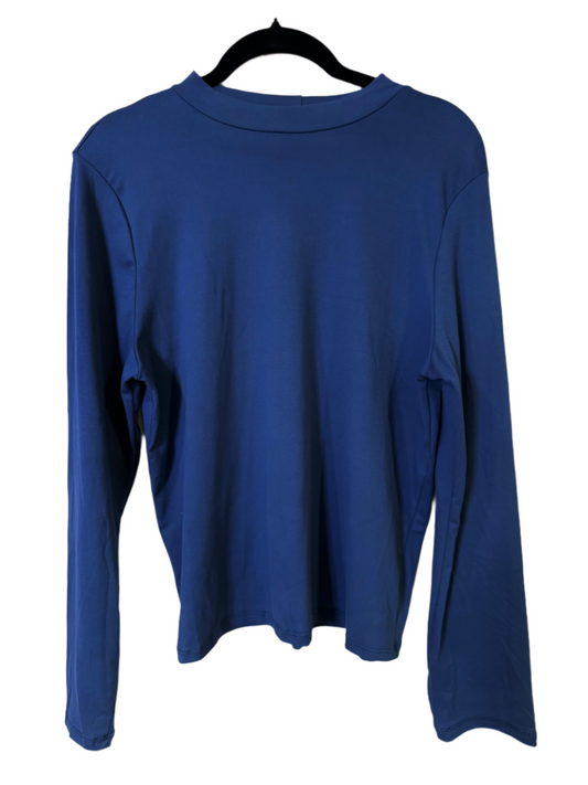 blue long sleeve 3X
