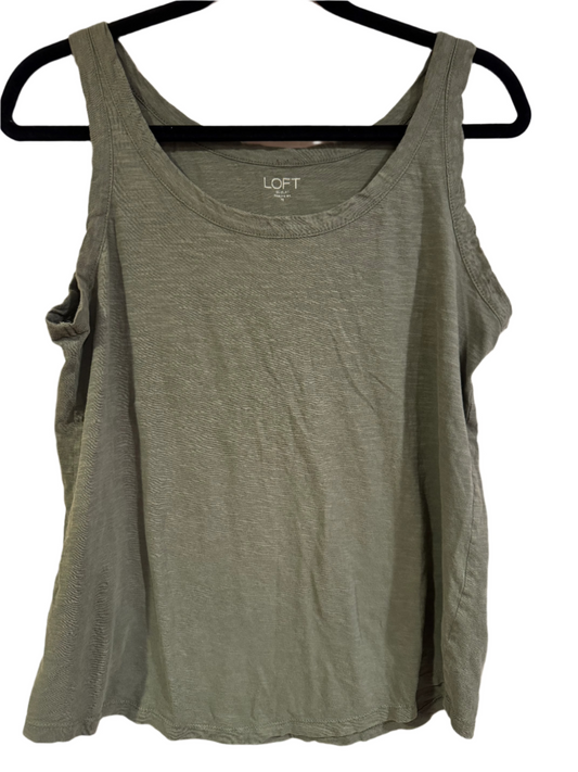 Loft green tank - medium