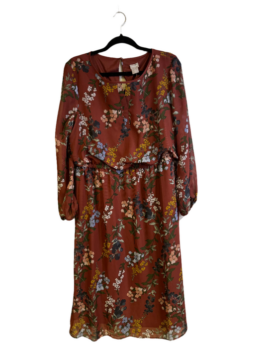 floral midi dress - Petite Medium/Large