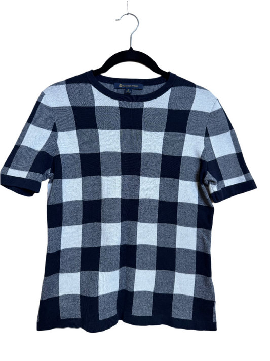 navy buffalo check - medium