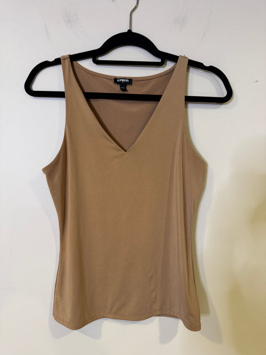 beige layering tank - medium