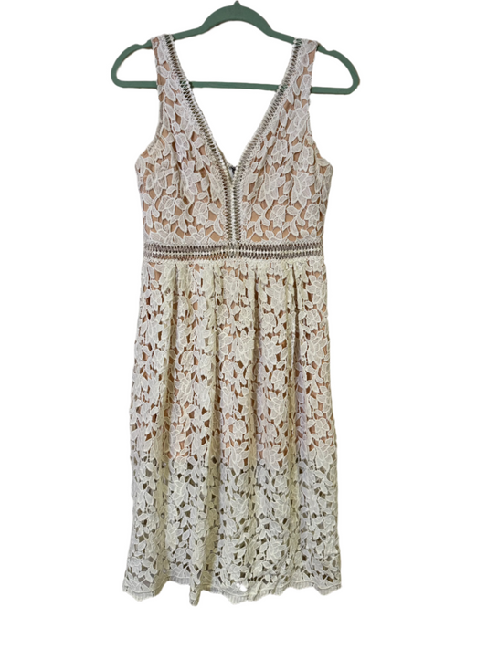 Ivory Lace dress - medium