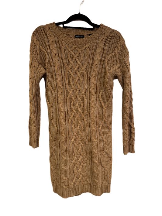 Moda chunky knit sweater dress - small