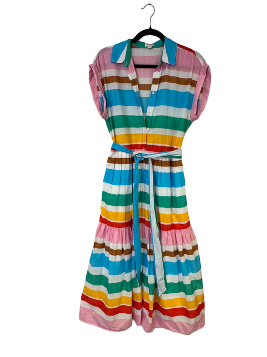 J Crew striped dress - size 6