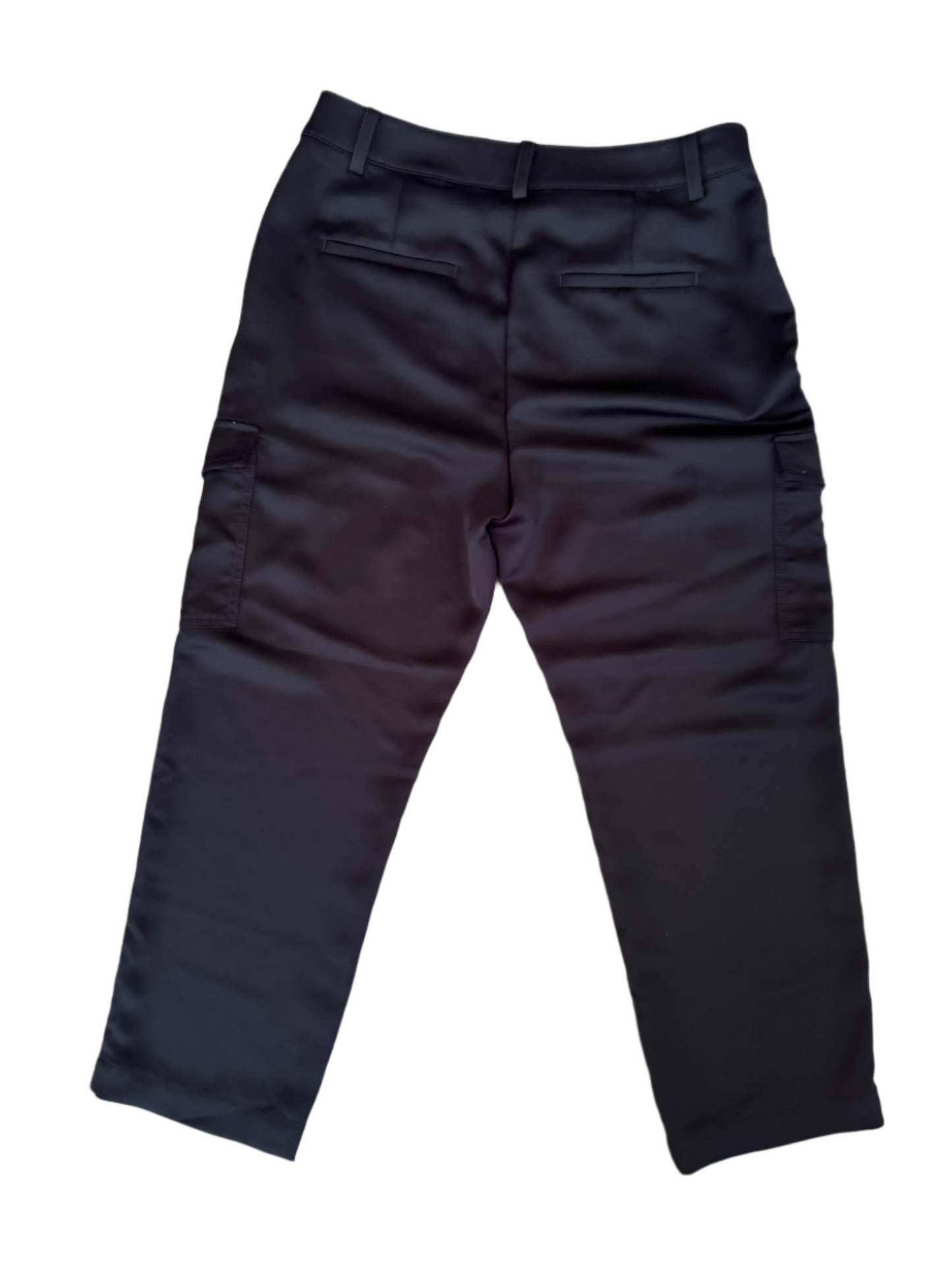 Satin Cargo Pants - size 10