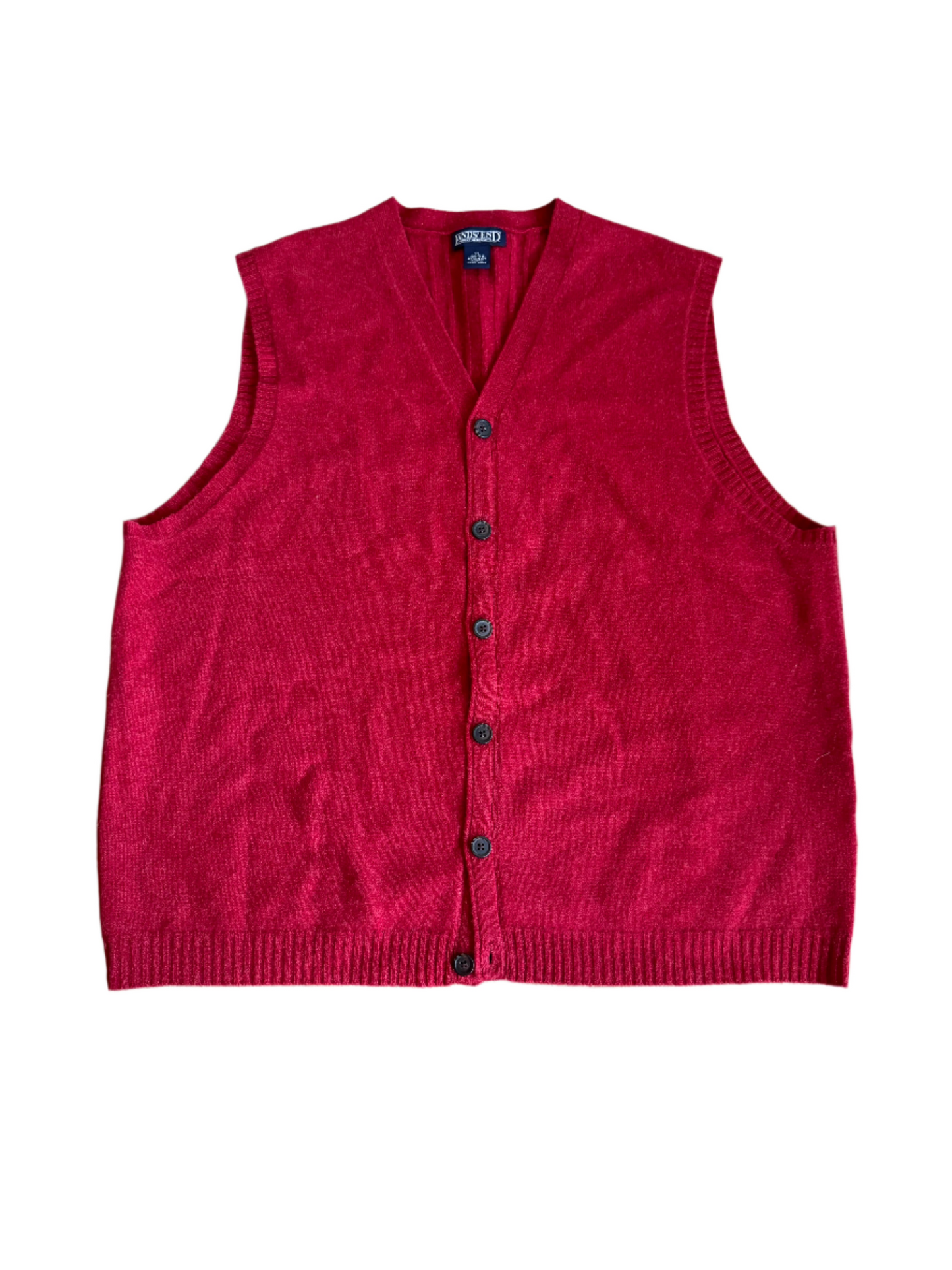 Oversized Lambswool Vest - XL