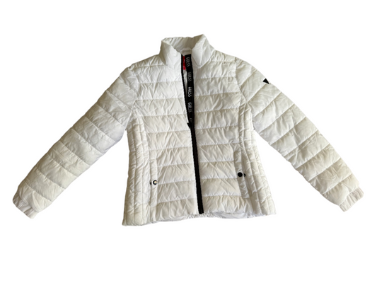 Guess white British Girl puffer - Large