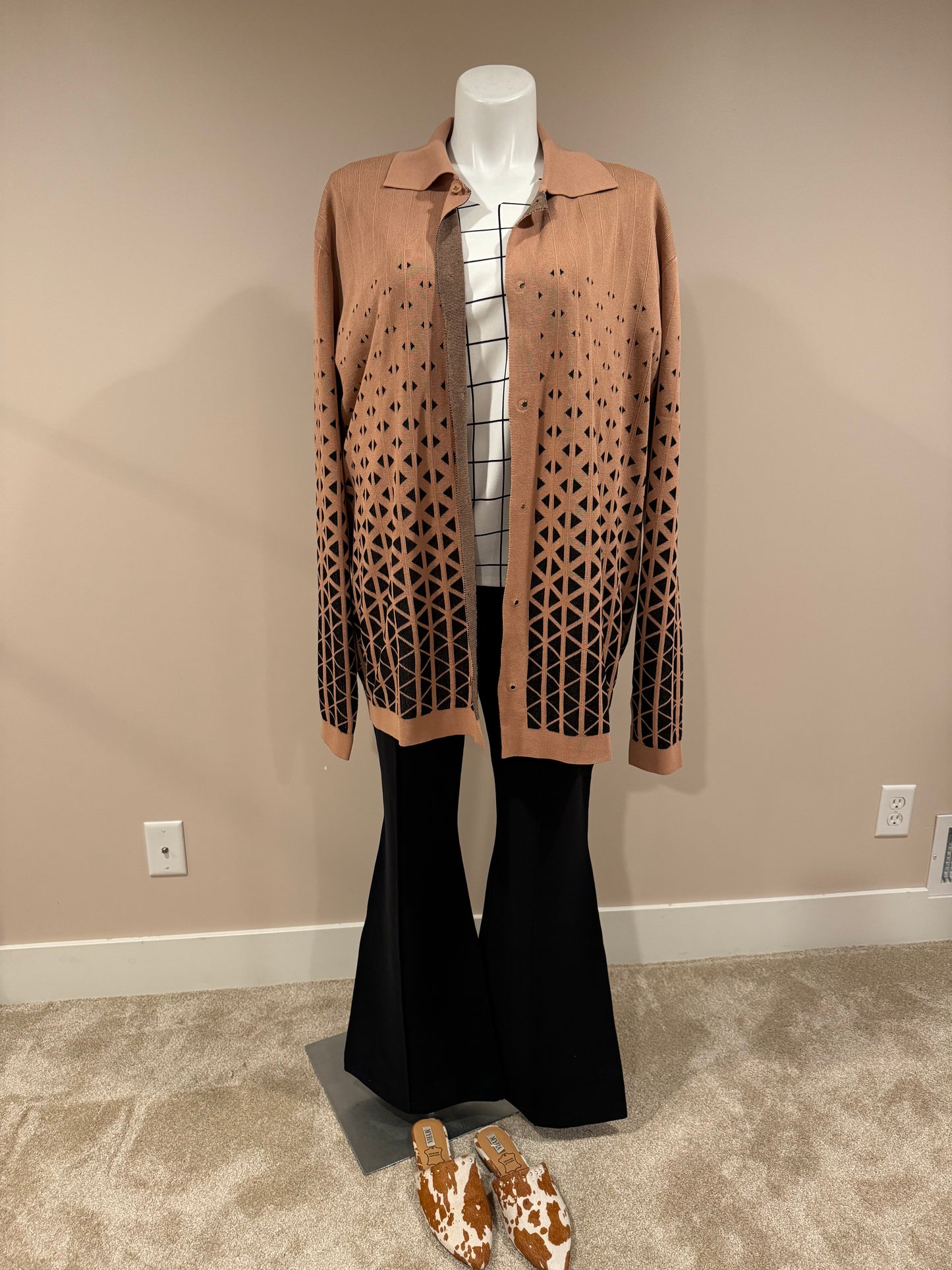 NWT high rise flare - XL