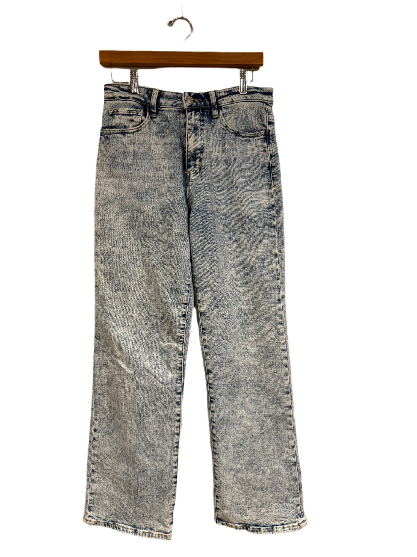 Vervet Stone Washed Mid-rise straight leg denim - size 26