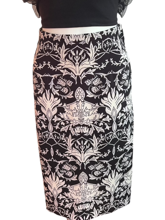 Floral A-line skirt - size 4