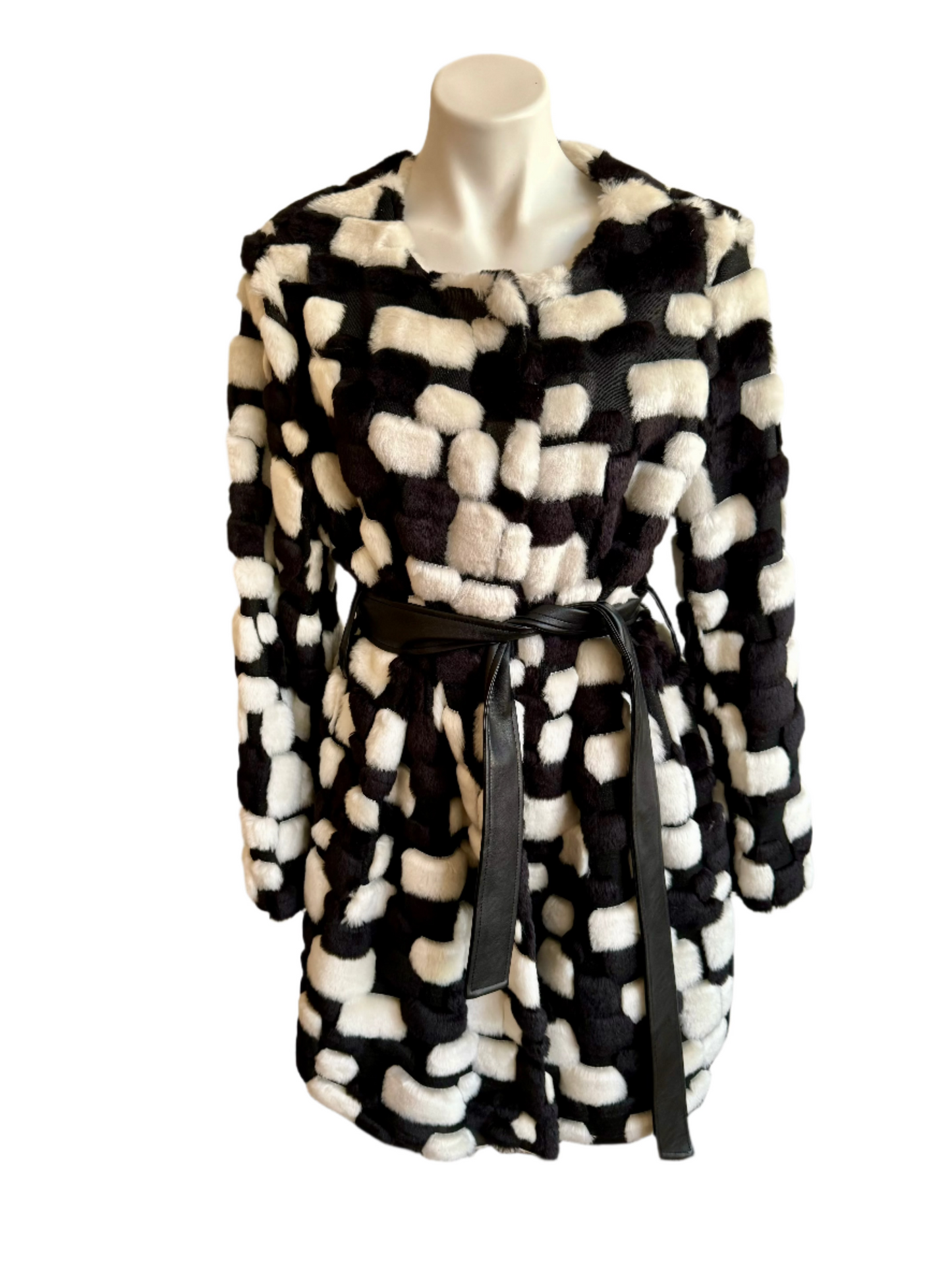 Faux Fur Jacket - size 16