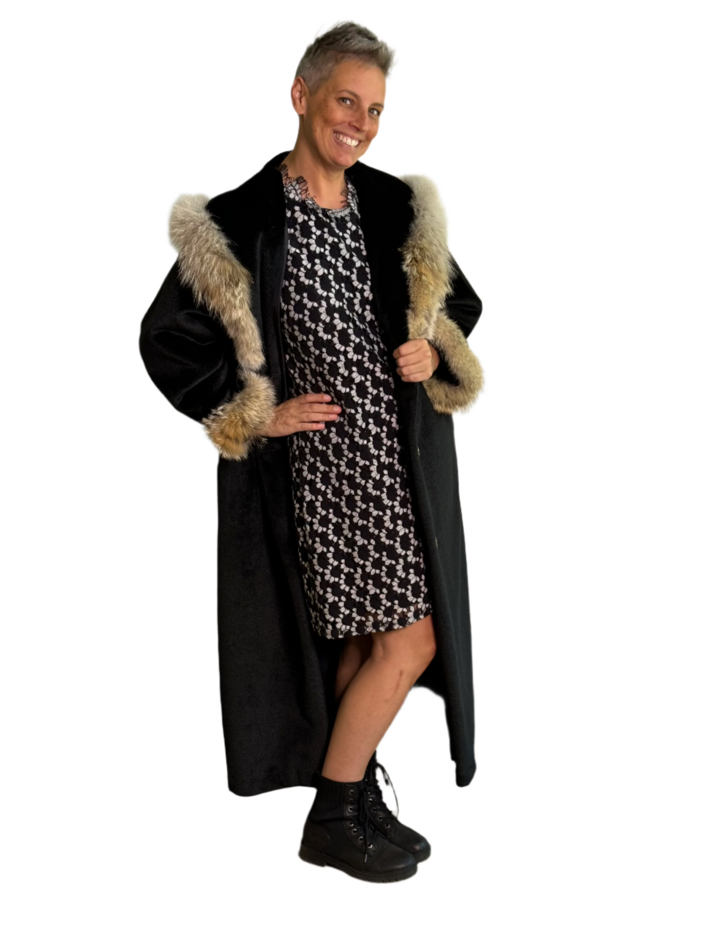 Tsunami LONG faux fur coat